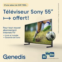 Genedis - TV Sony juin 2026